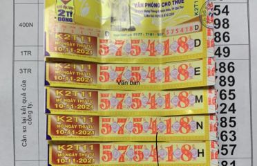 Đổi số trúng đặc biệt cho khách hàng ở hồ chí minh mua vé cần thơ ngày 10-11-2021