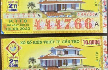 Đổi số trúng cho khách hàng tại tphcm mua vé cần thơ ngày 2-8-2023